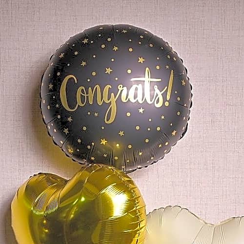 Congrats in Style Foil Balloon Set 7010 view 2