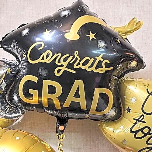 3-Piece Graduation Balloon Set - 5 6789 view 4