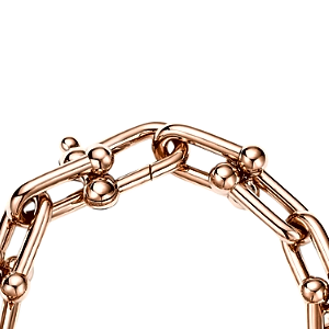 Tiffany style  gold bracelet 3 view 4
