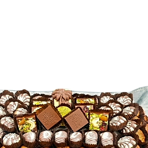 A rectangular chocolate tray view 2