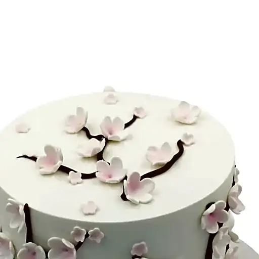 Cherry Blossom Cake view 2