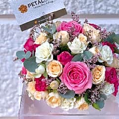 Anniversary Cake Arrangement view 2