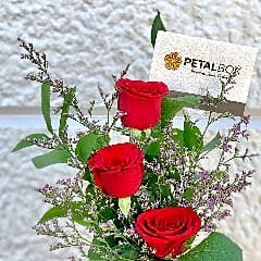 Chocolate with Love Roses view 2