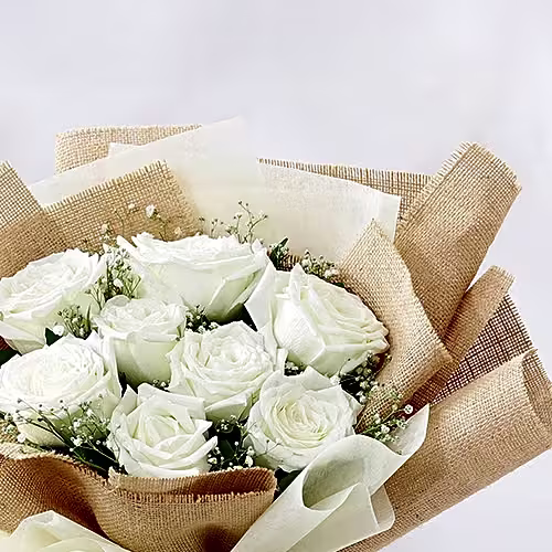 Serene Bouquet And Chocolate Burst Combo view 4