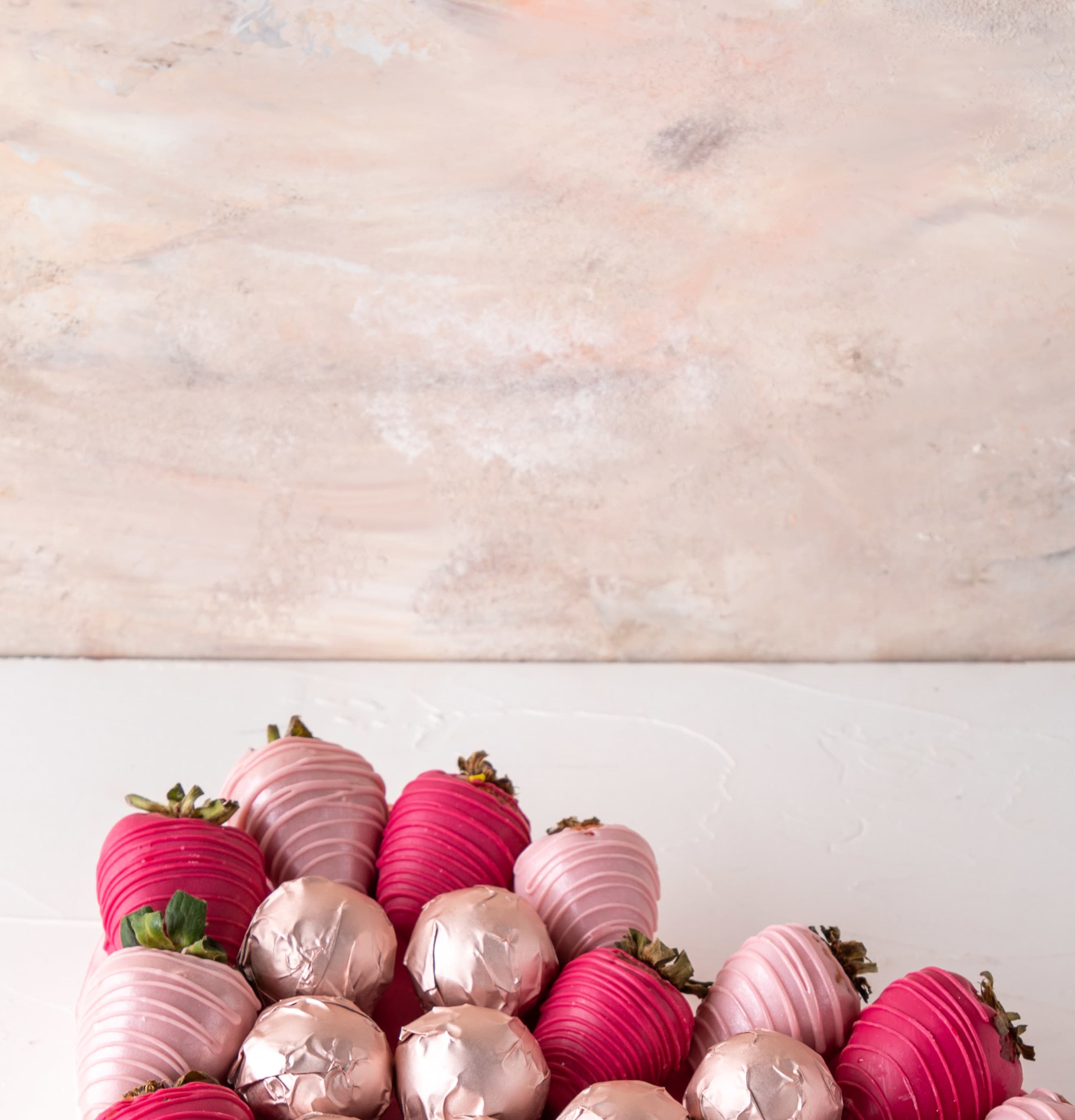 Strawberries and bon bon by NJD view 2