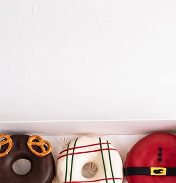 Christmas Donuts view 2