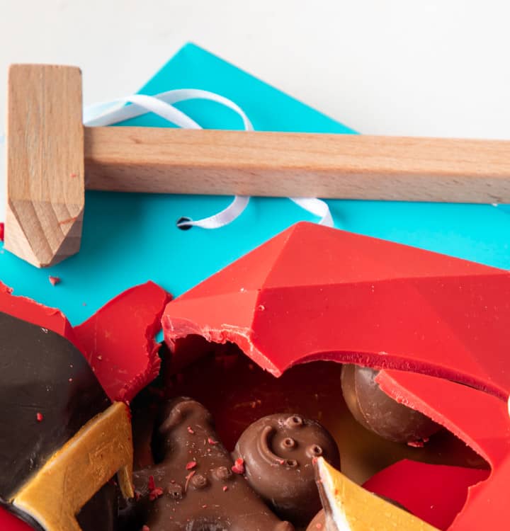 Christmas Piñata Heart by NJD view 2