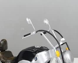 Metal Retro Motorcycle Model view 2