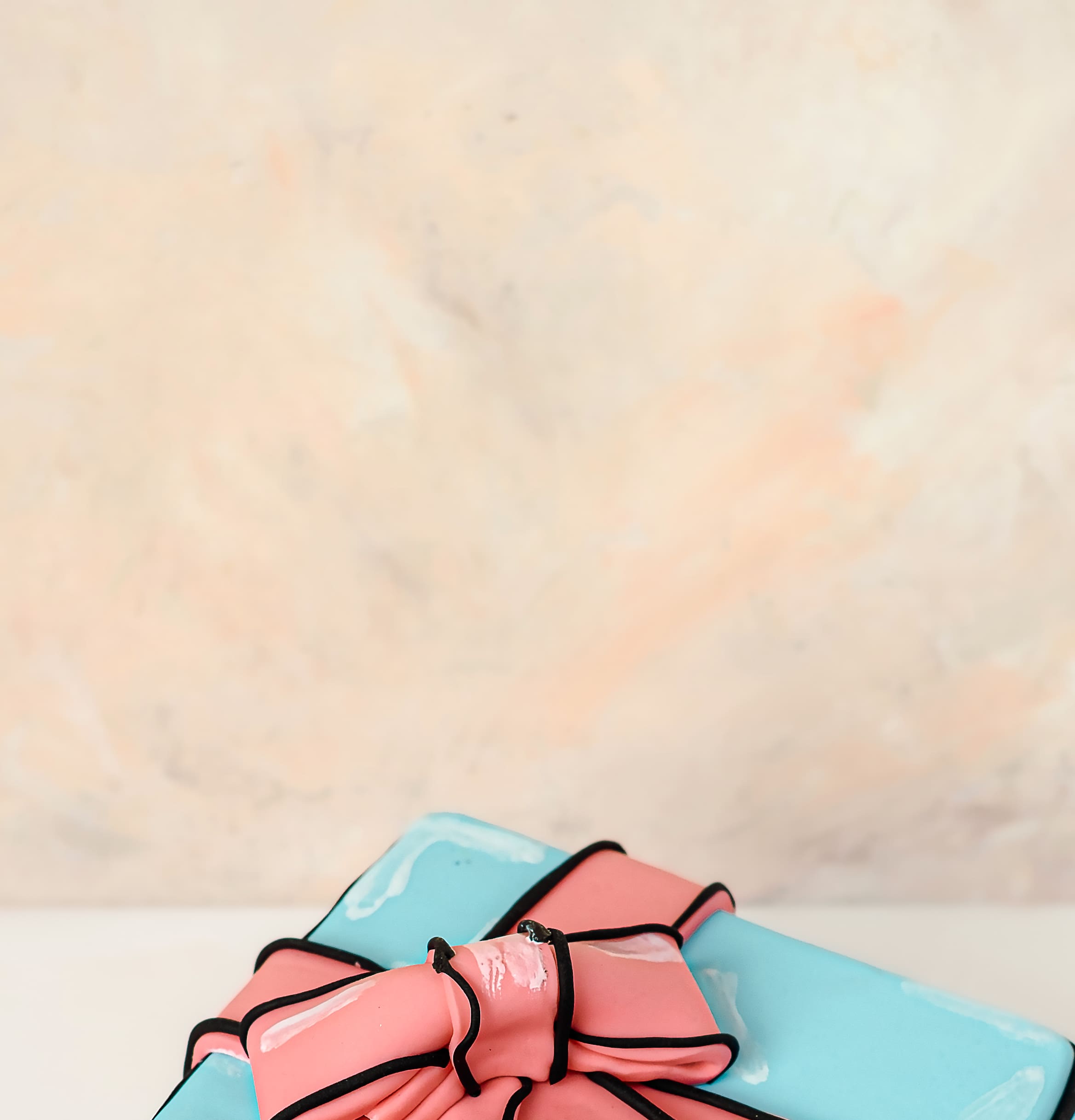 Gift Cartoon Cake by NJD view 2