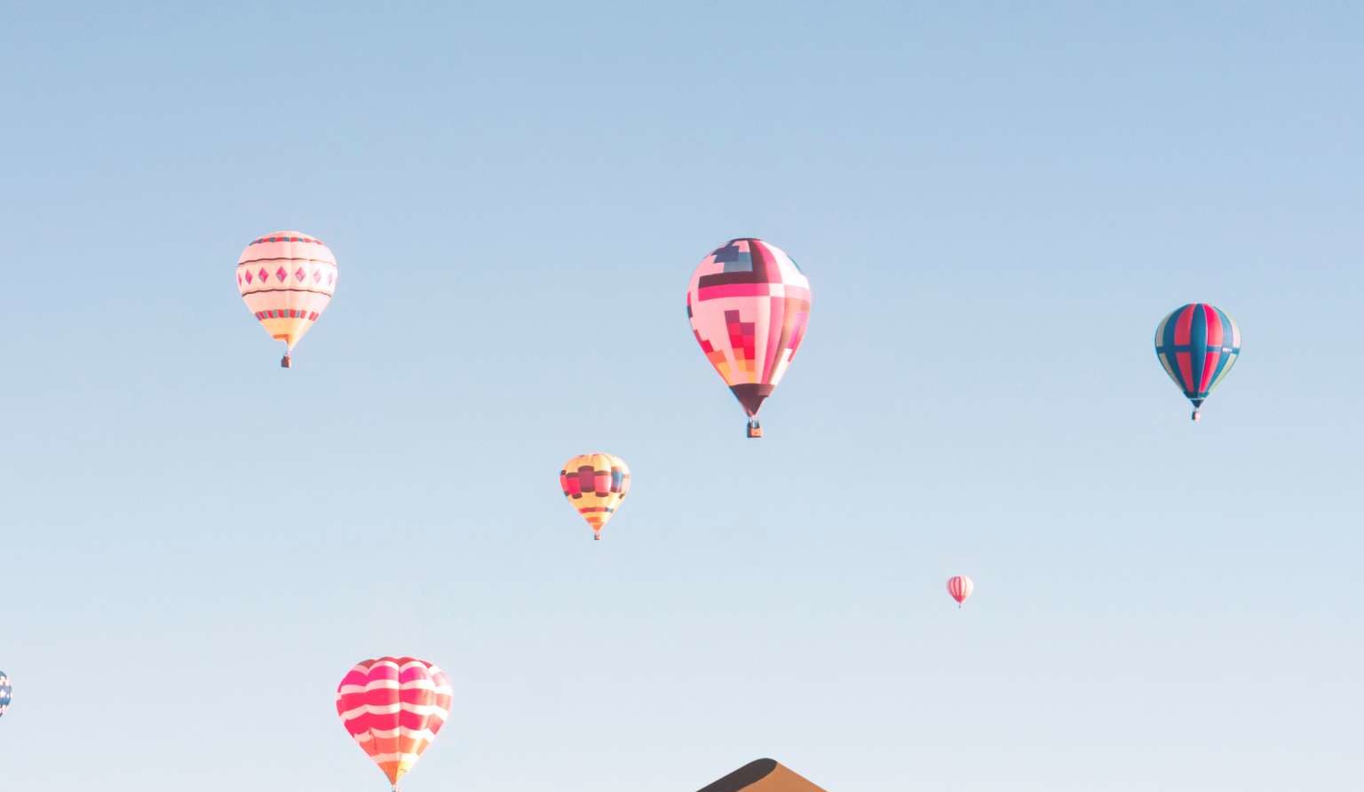 Hot air balloon view 2