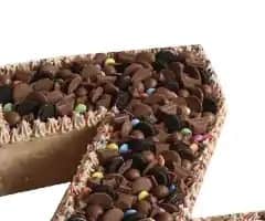 Letter Z Shaped Cake view 2