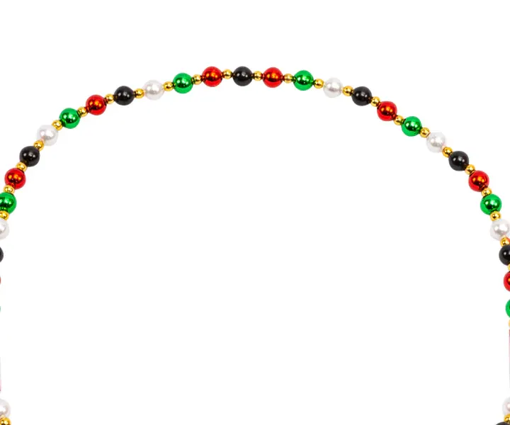 UAE Flag Bead Necklace view 2