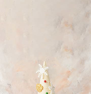 White Christmas Tree By NJD view 2
