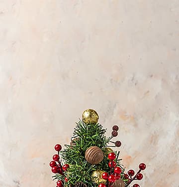 Christmas Tree with Edible Ornaments view 2