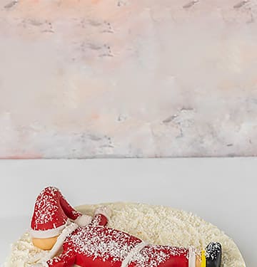Sleeping Santa by NJD view 2
