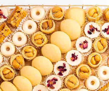 Cookies, Baklawa and Chocolate Hamper  by NJD view 2