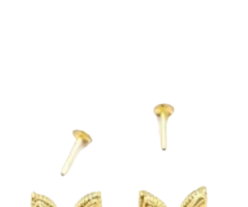 Small gold earring 5 view 2