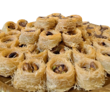 Kunafa tray view 2