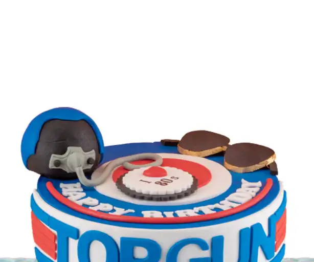 Top Gun Cake view 2