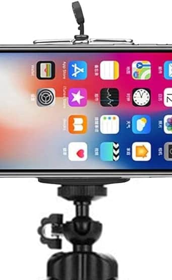 Mobile phone tripod holder6 view 2