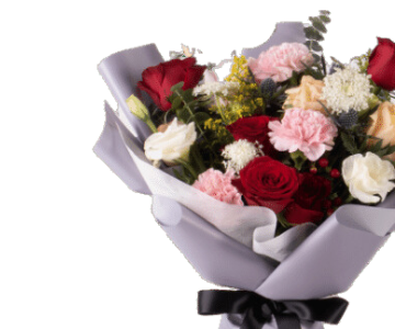 New Day Bouquet/Jourie Mix and Cake view 2