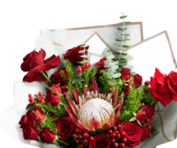 Birthday cake & flowers gift 4 view 2