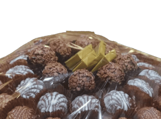Assorted chocolate tray1 view 2