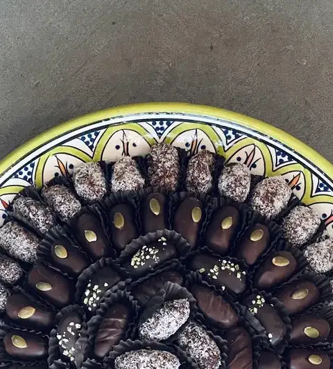 By The Stars Dark Chocolate Dates Tray view 2
