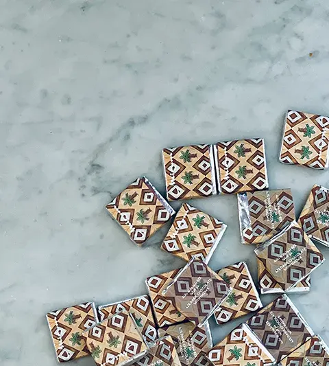 62% Dark Chocolate with Halwa (Box of 35 Bites) view 2