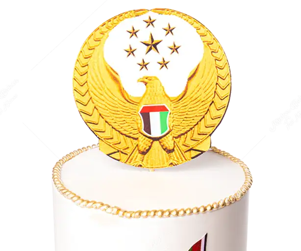 Military Flag Cake view 2