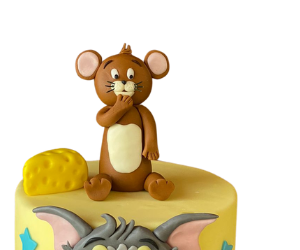 Tom and Jerry birthday cake view 2