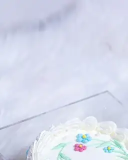 Bento Cake with flowers 2 view 4