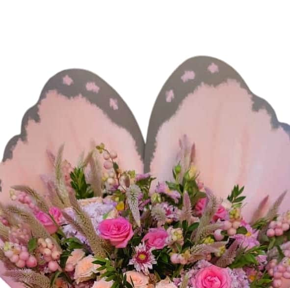 Butterfly bouquet view 2
