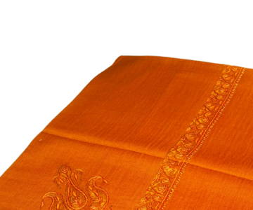 winter ghutra orange color Alaseel brand view 2