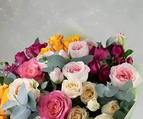mix colorful bouquet view 2