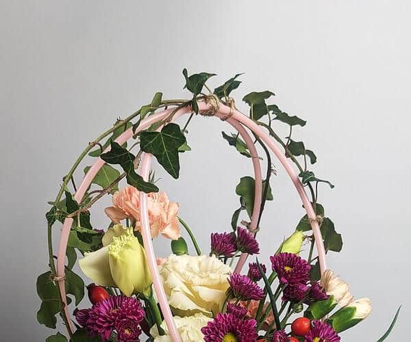 Bouquet in the bag view 2