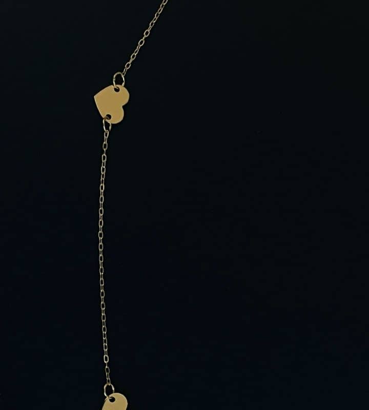 18K gold anklet 6 view 2