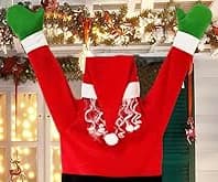 170cm Large Hanging Christmas Santa Claus Decorations view 2