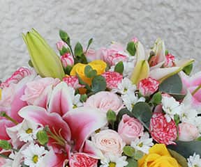 Delightful Mixed Flowers Box view 2