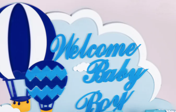 Welcome baby boy Gift view 6