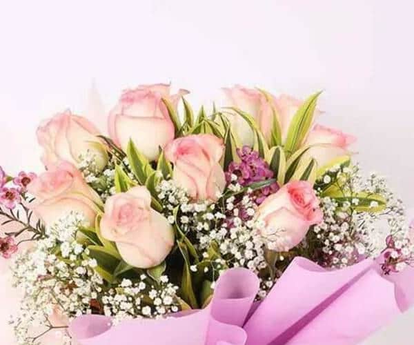 Dual Beauty 11 Roses and Deluxe Patchi Chocolates view 6