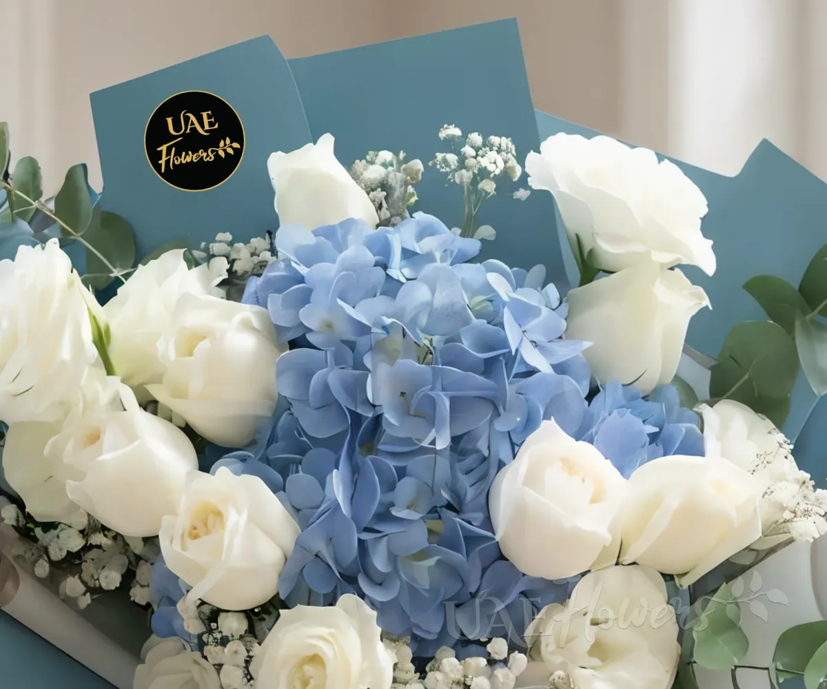Sweet Hydrangea Bouquet view 2