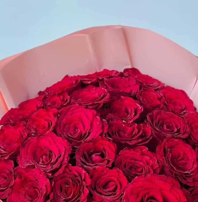 New Day Bouquet/red roses view 2