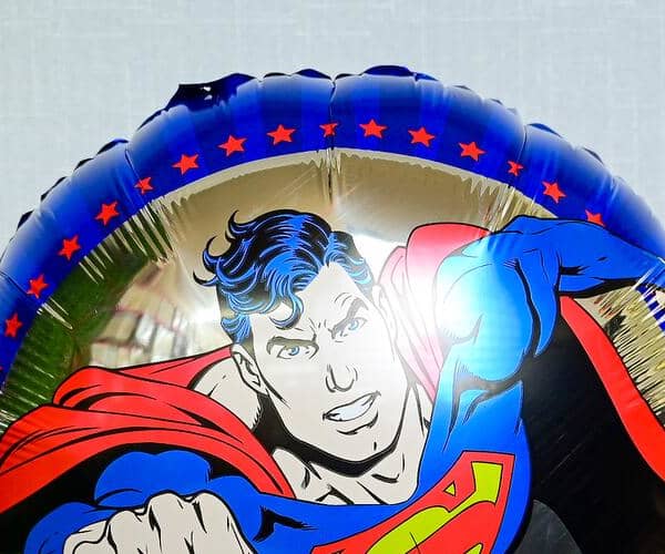 Super Man - Round Foil Balloon - 5438 view 2