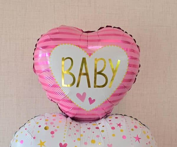 Baby Girl Foil Balloon 6838 view 2