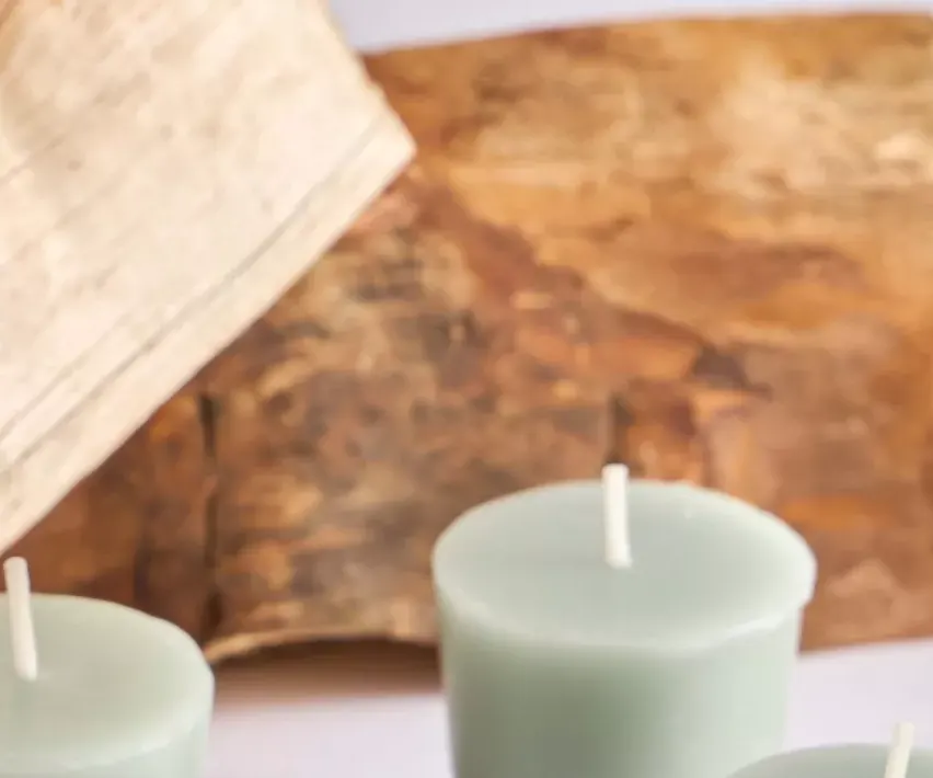 colored candles view 2