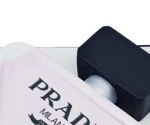 Prada perfume bottle Cake view 2