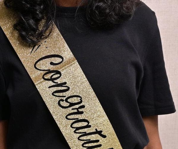 Congratulation Sash-1 6725 view 6