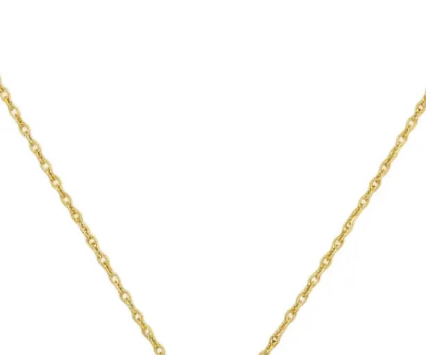 Chain with pendant in the shape of a star 1 view 2