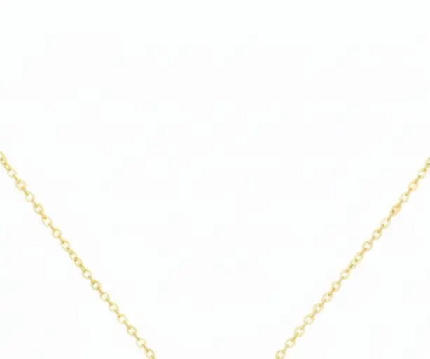 Chain with a pendant in the shape of a love heart 7 view 2